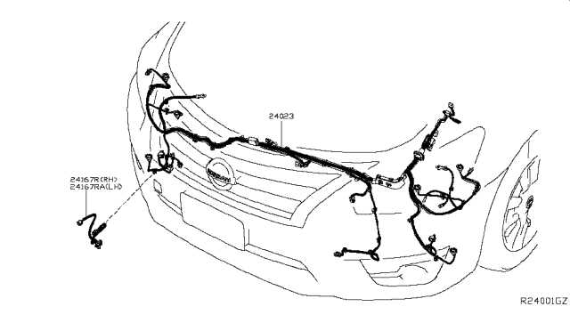 2015 nissan altima body parts diagram