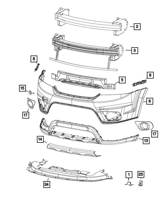 2016 dodge journey parts diagram