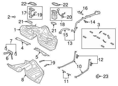 2016 ford mustang parts diagram