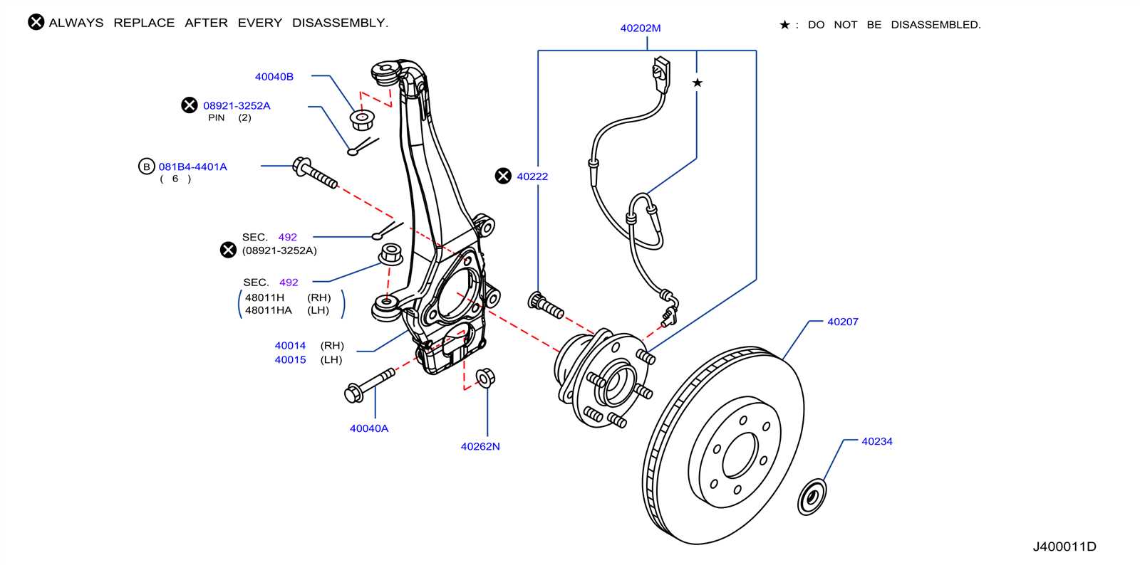 2016 nissan frontier parts diagram