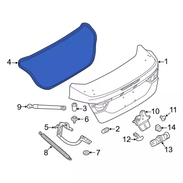 2016 ford focus parts diagram