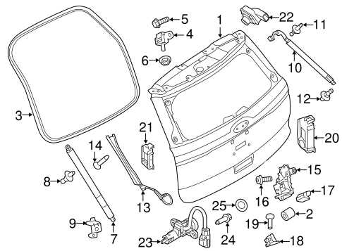 2017 ford explorer parts diagram