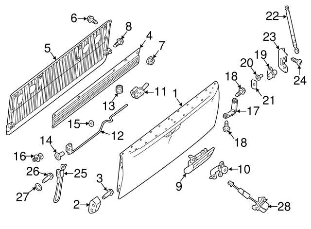 2017 nissan titan parts diagram