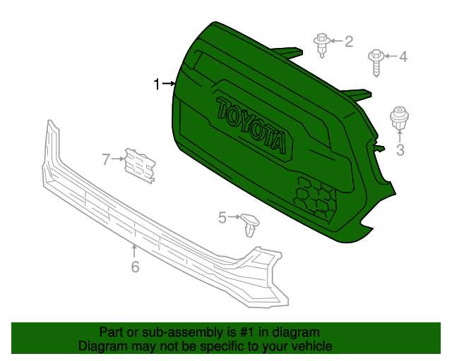 2017 toyota tacoma parts diagram