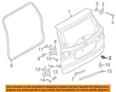 2017 ford explorer body parts diagram