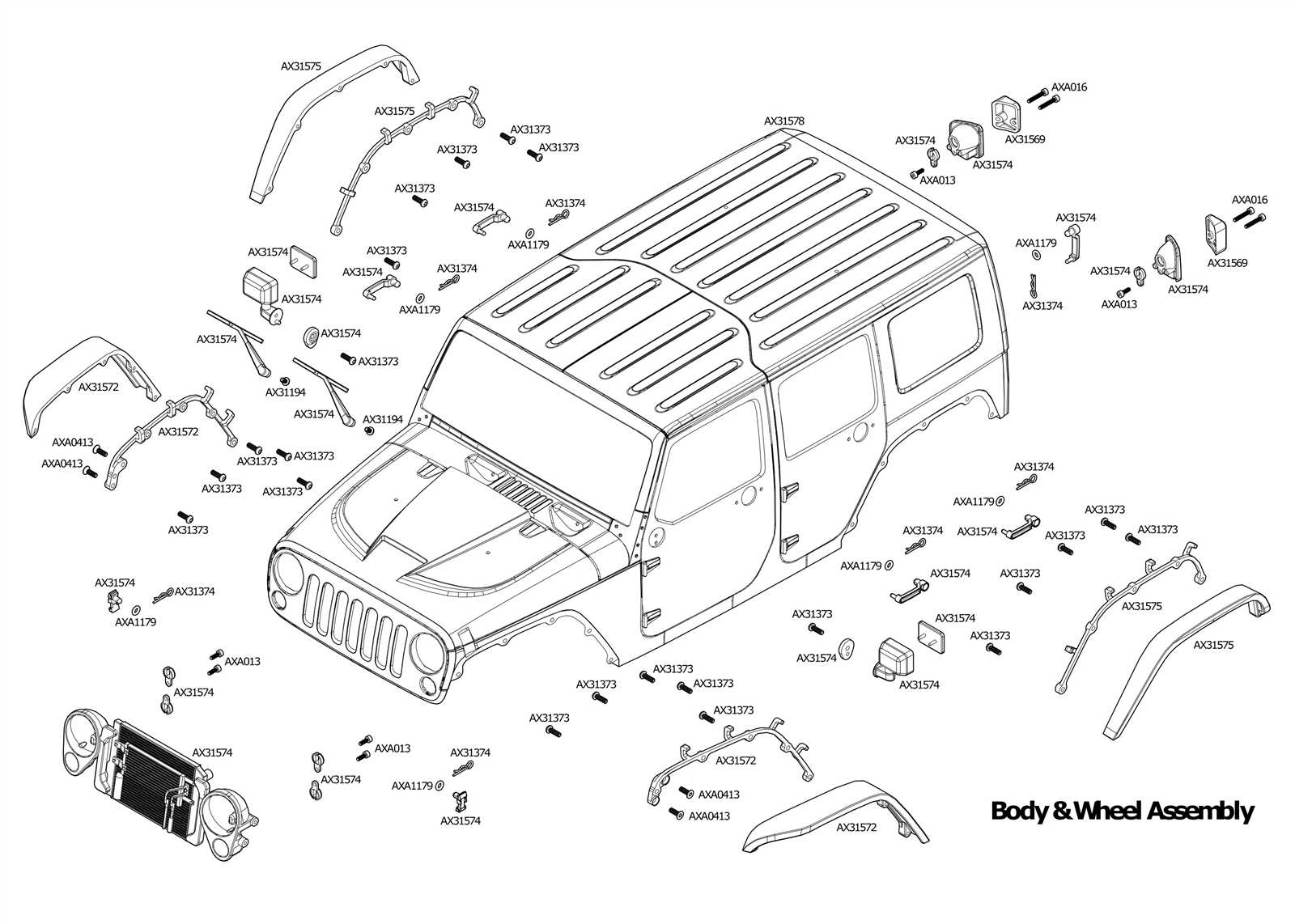 2017 jeep wrangler parts diagram