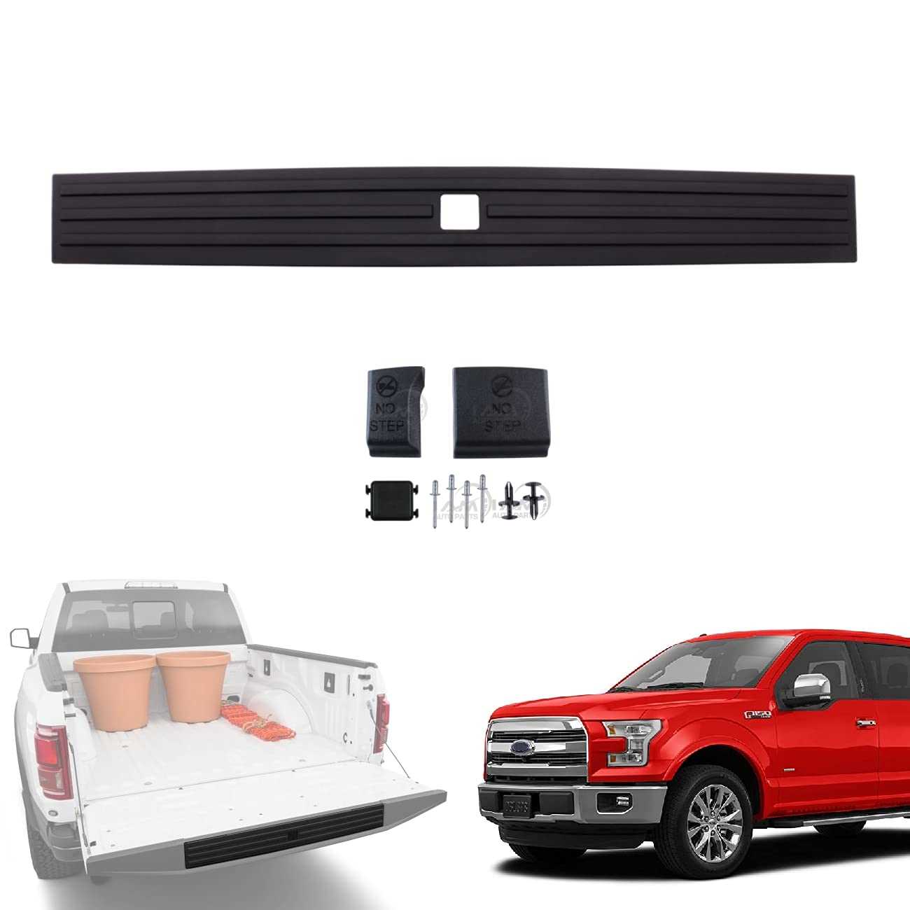 2018 ford f 150 tailgate parts diagram