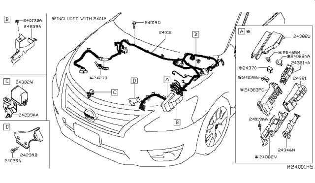 2018 nissan altima parts diagram