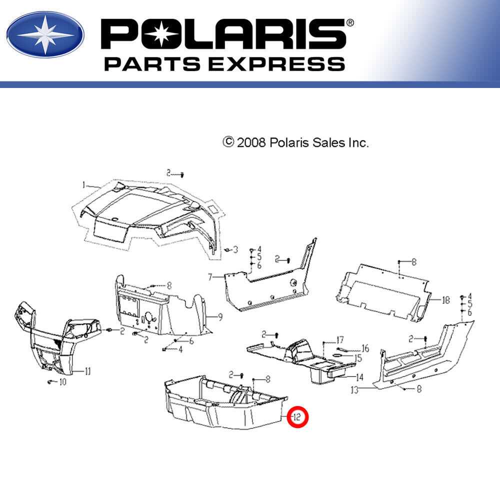 2018 polaris ranger 900 xp parts diagram