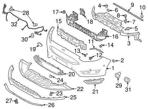 2018 ford focus parts diagram