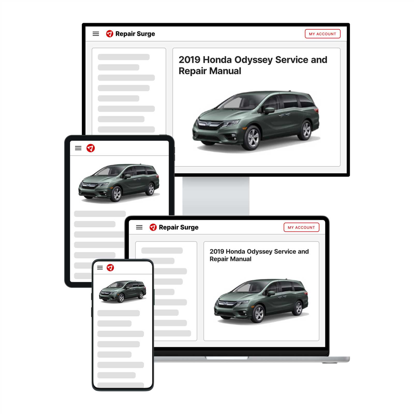 2019 honda odyssey parts diagram