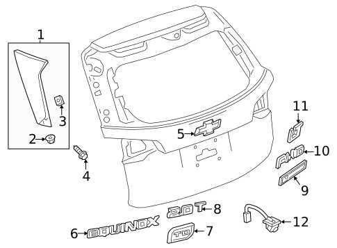 2019 chevy equinox parts diagram