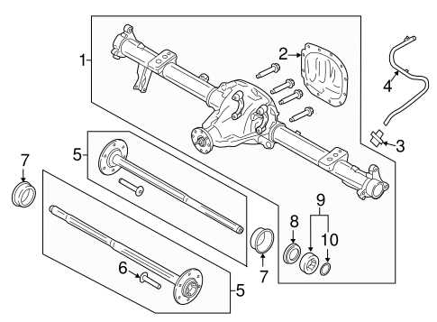 2019 ford f150 front end parts diagram