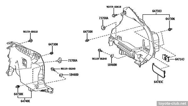 2020 toyota rav4 body parts diagram