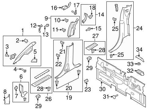 2020 ford f 150 parts diagram