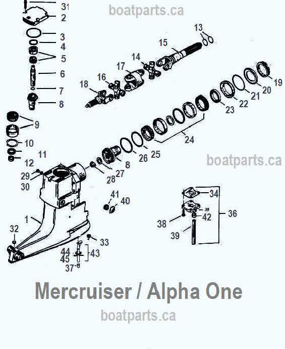 4.3 mercruiser parts diagrams