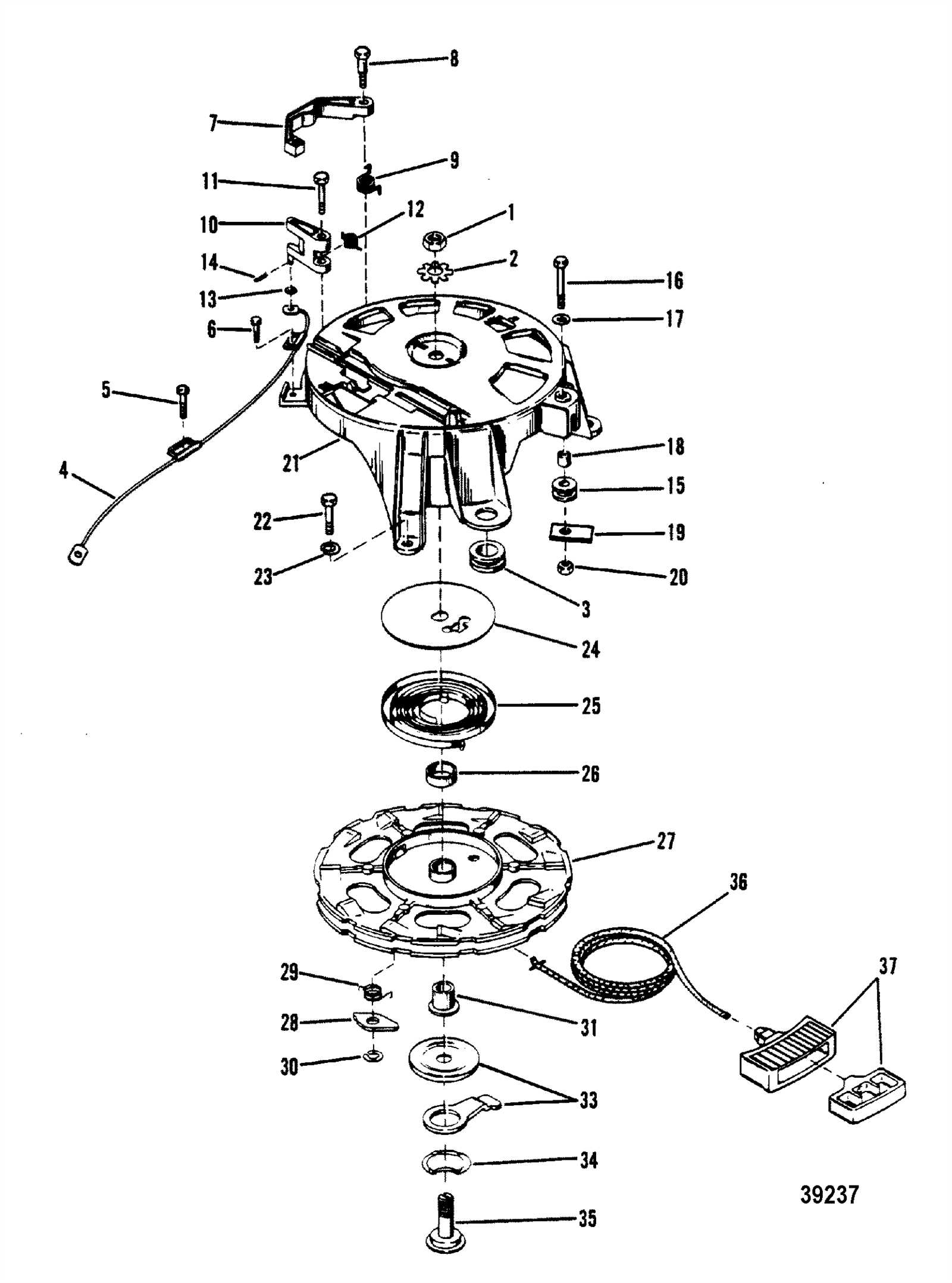 40 hp mercury outboard parts diagrams