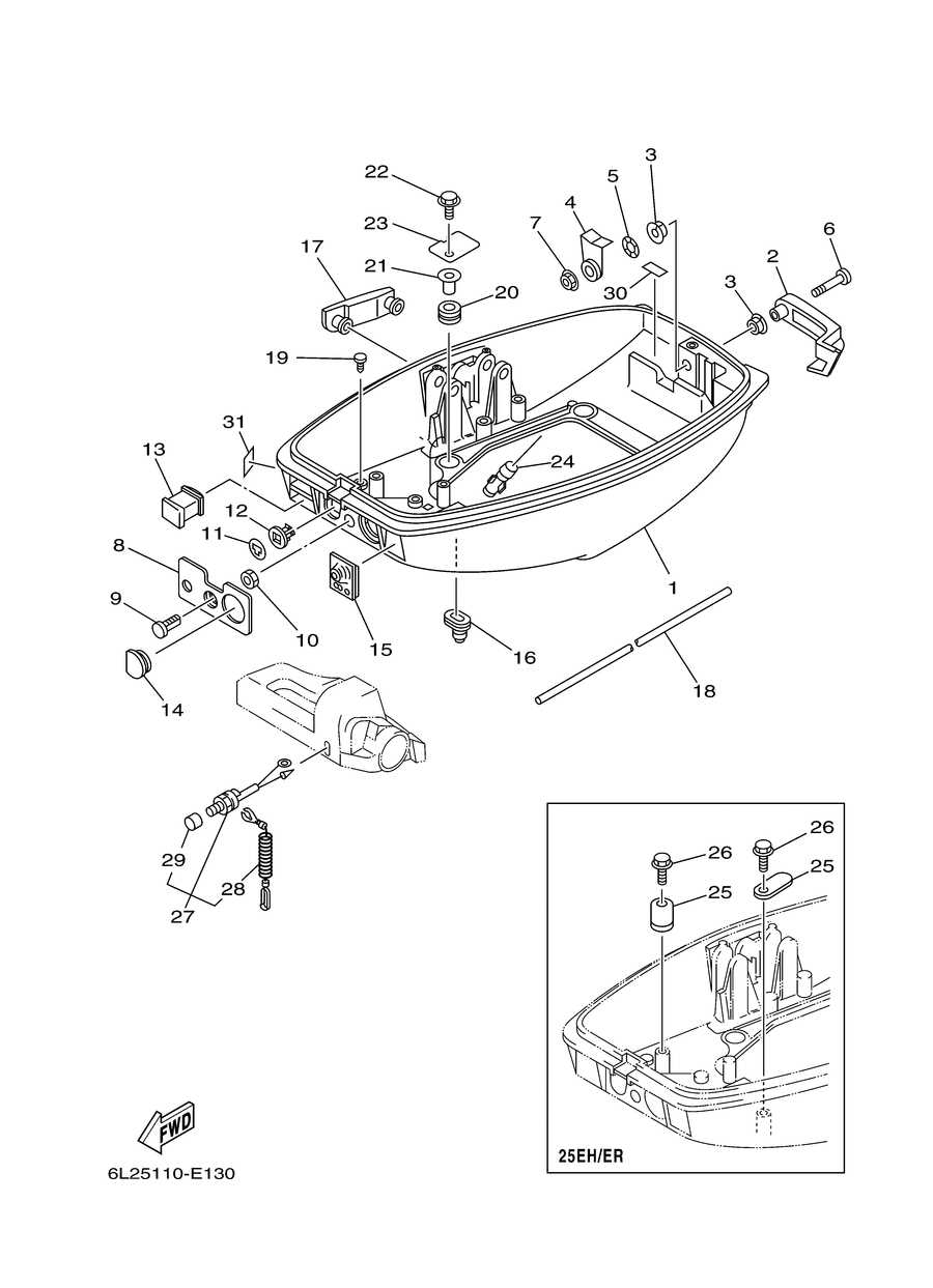 40 hp mercury outboard parts diagrams