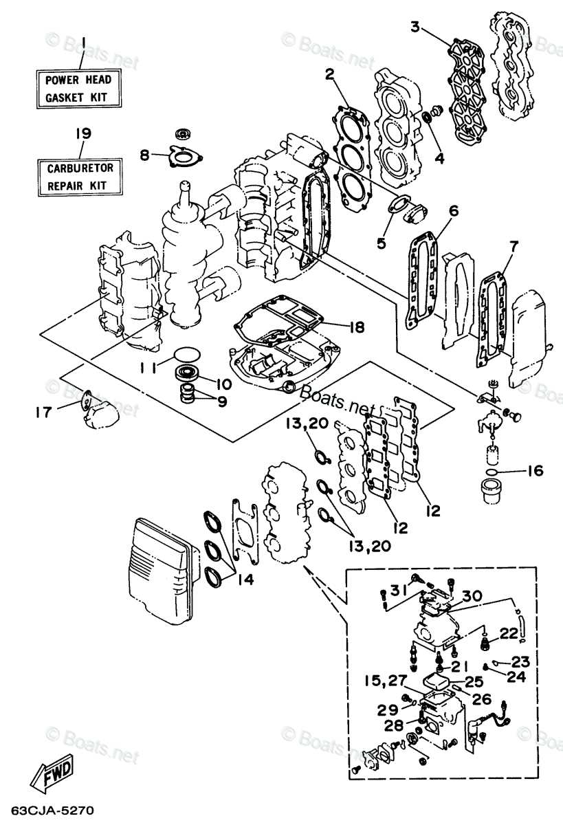 40 hp yamaha outboard parts diagram