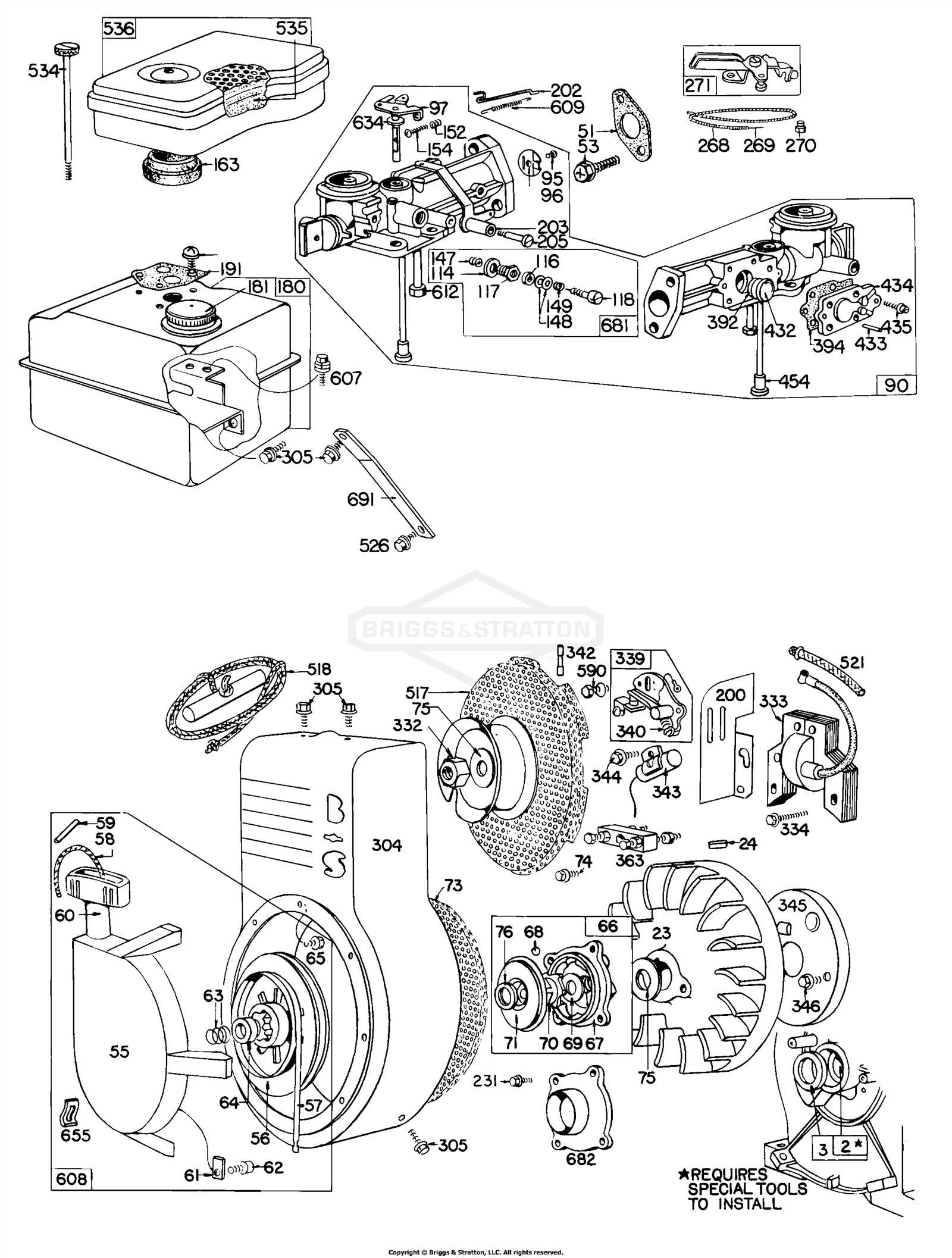 454 engine parts diagram