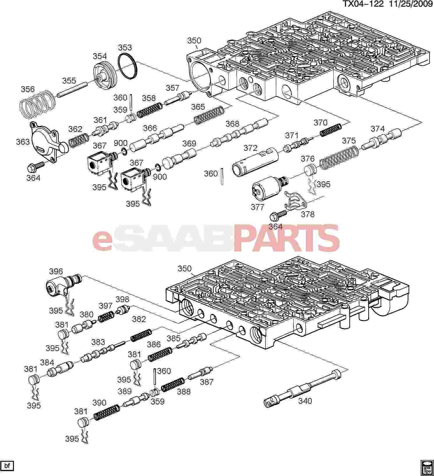 4l60e parts diagram