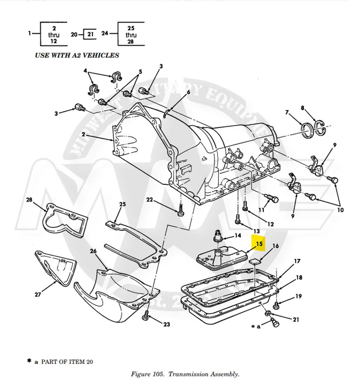 4l80e transmission parts diagram