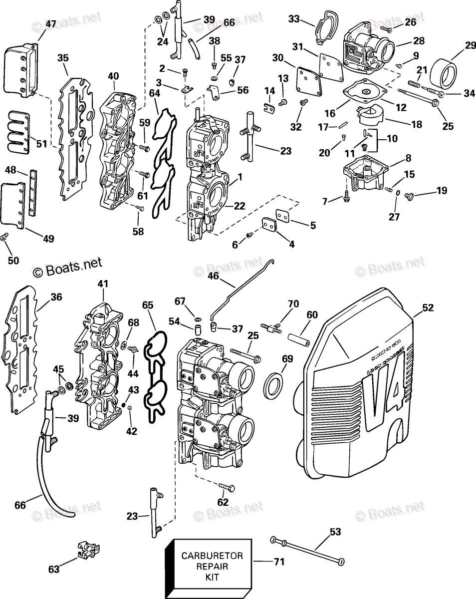 50 hp johnson outboard parts diagram