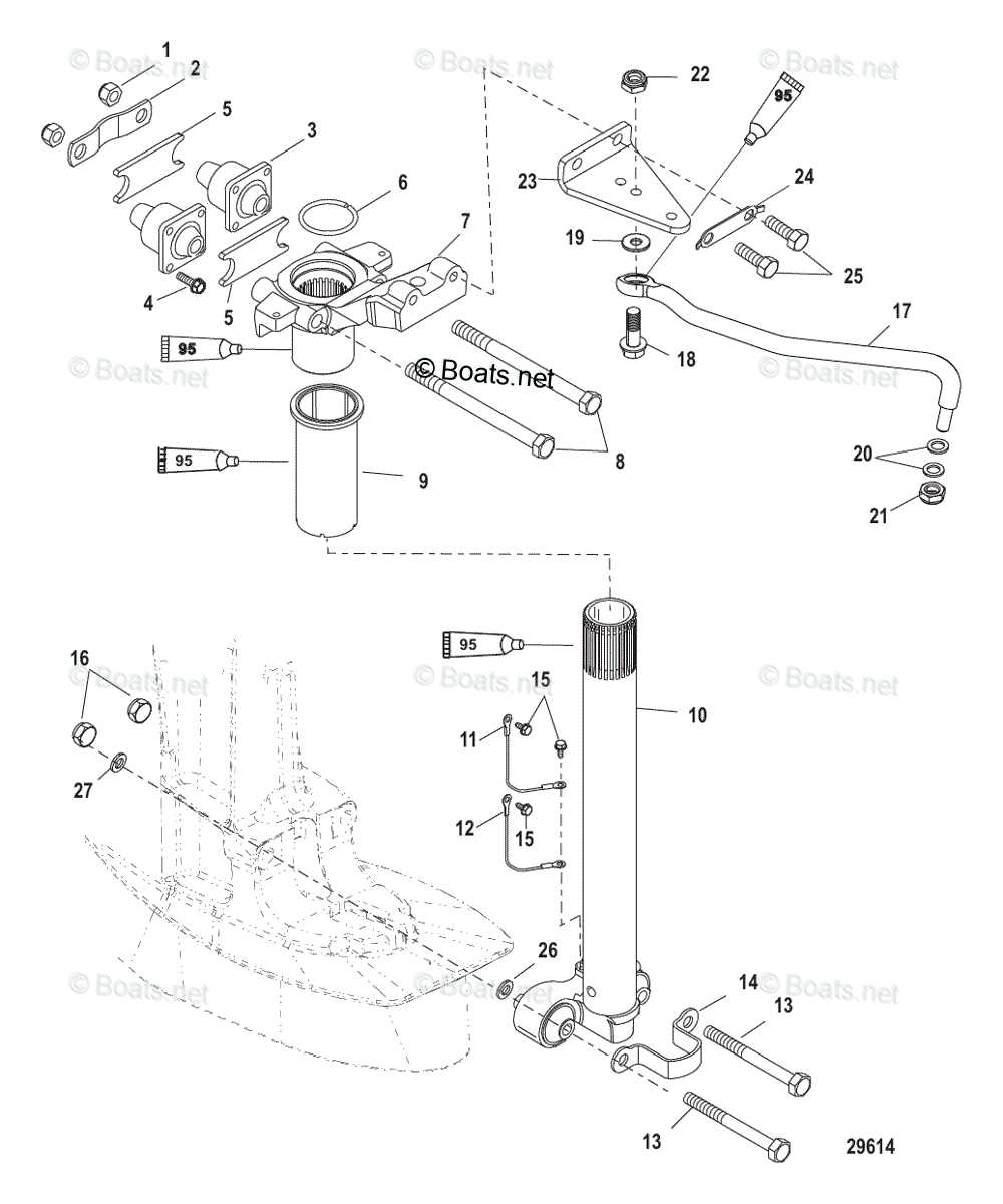 50 hp mercury outboard parts diagram