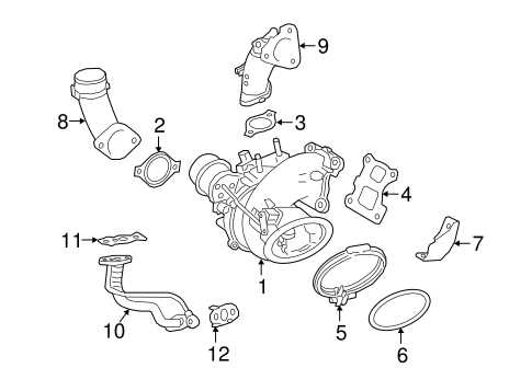 6.7 powerstroke turbo parts diagram