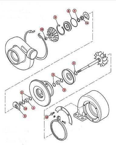 6.7 powerstroke turbo parts diagram