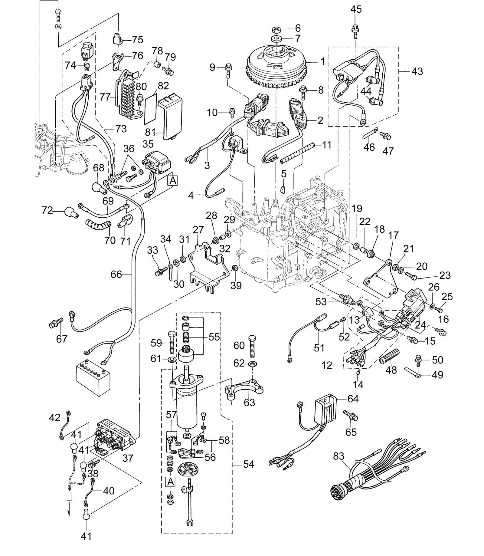 9.8 mercury outboard parts diagram