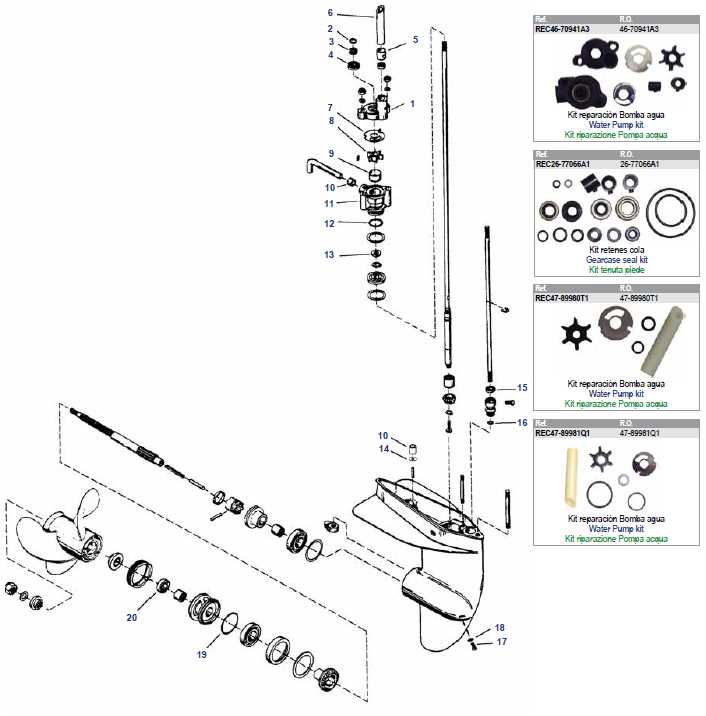 9.8 mercury outboard parts diagram