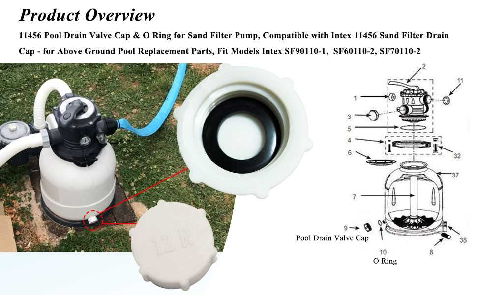 above ground pool pump parts diagram