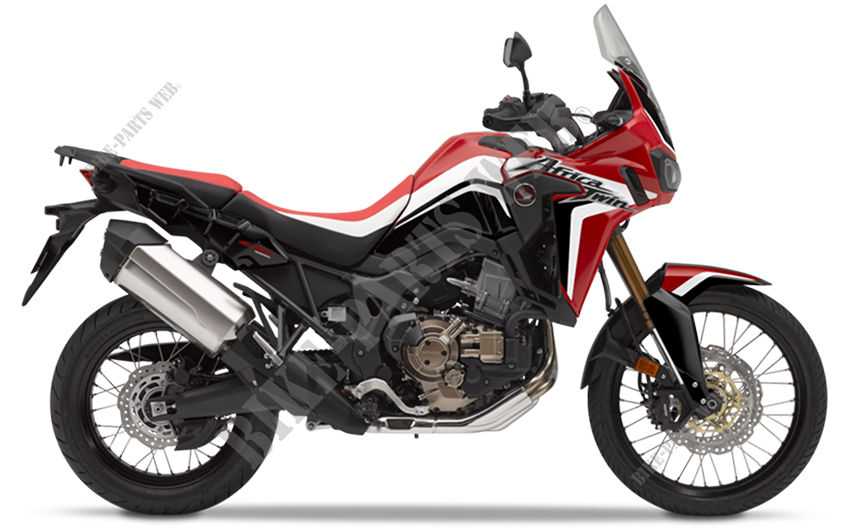 africa twin parts diagram