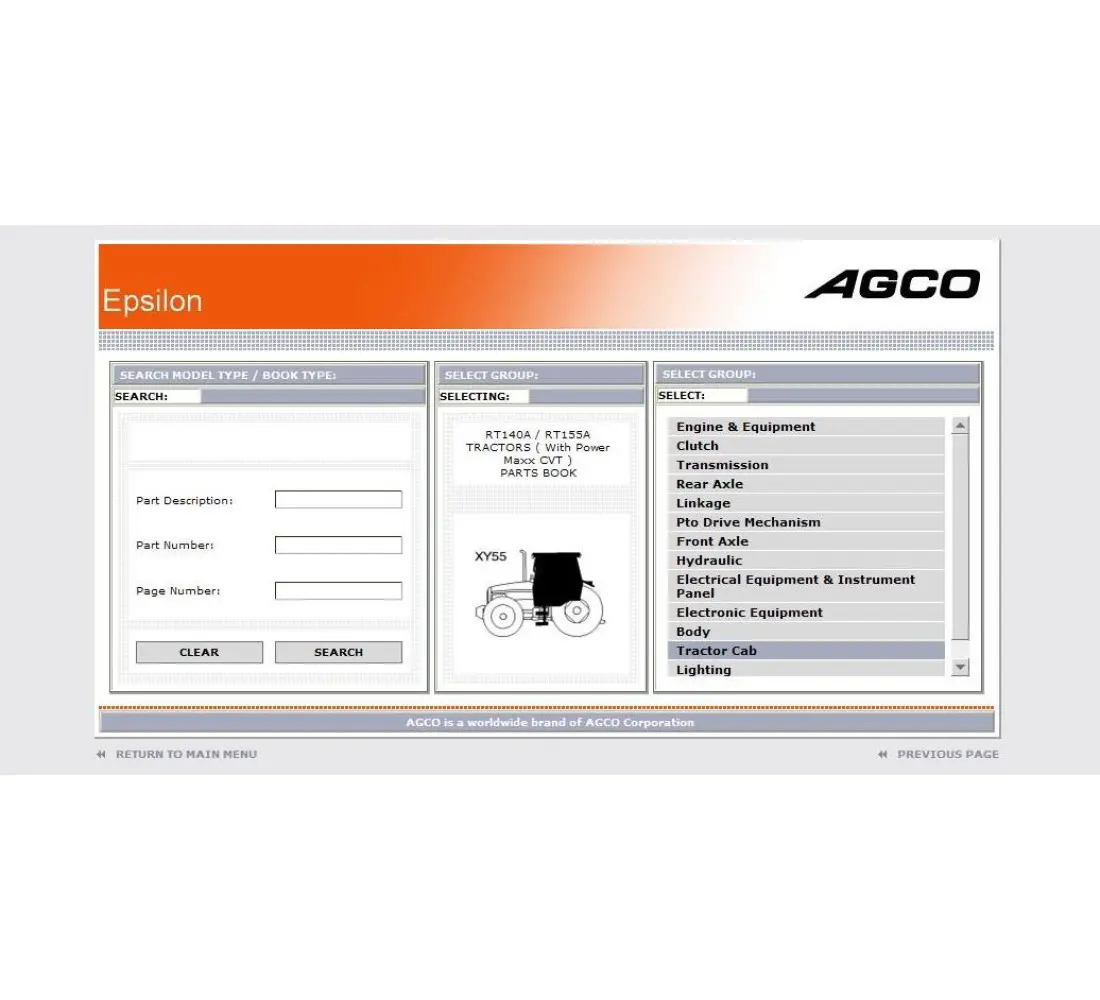 agco parts diagram