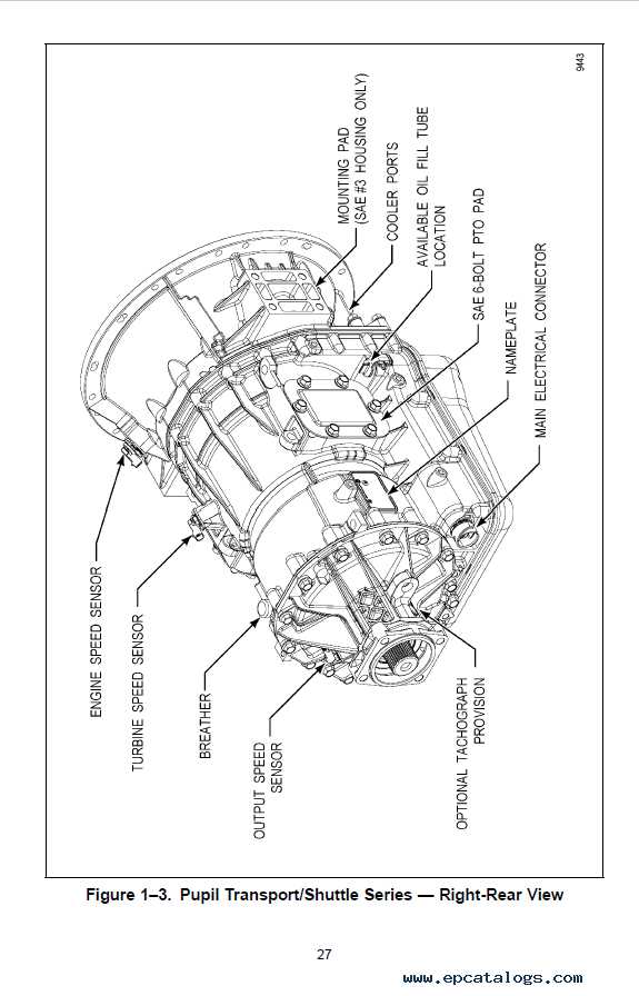 allison 1000 parts diagram