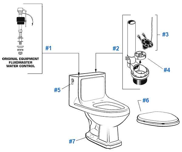 american standard urinal parts diagram