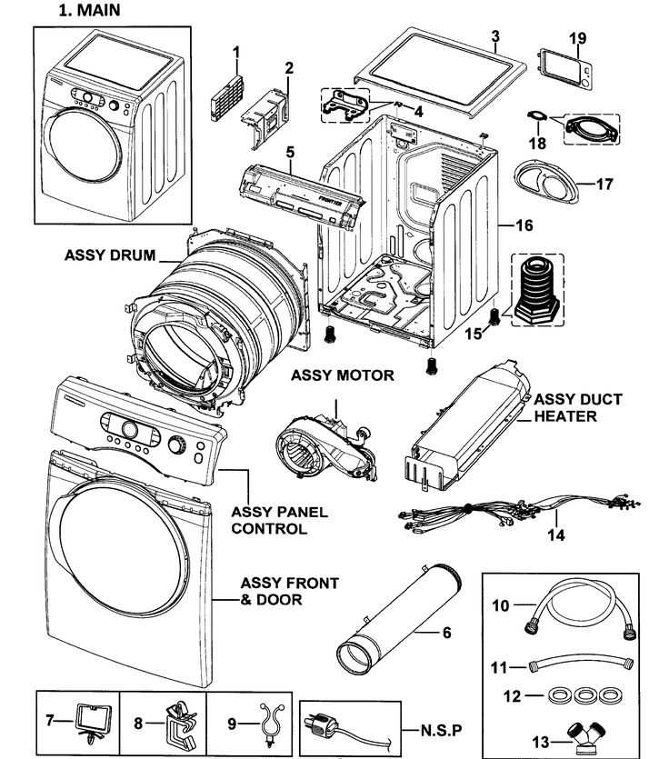 appliance parts diagrams