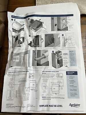 aprilaire 700 parts diagram