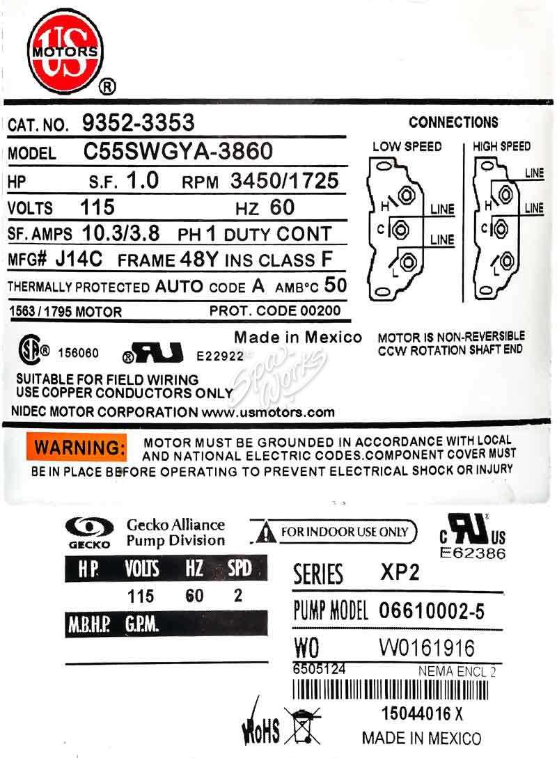 aqua flo xp2 parts diagram