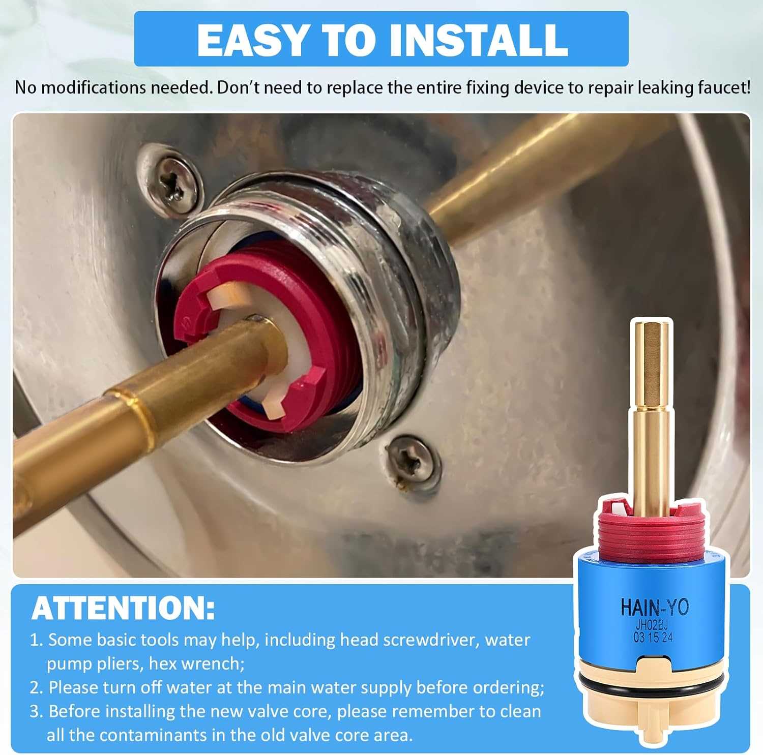 aquasource shower faucet parts diagram