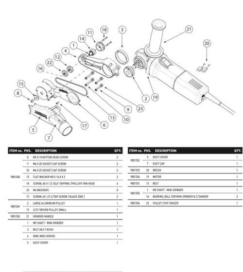 arbortech as175 parts diagram