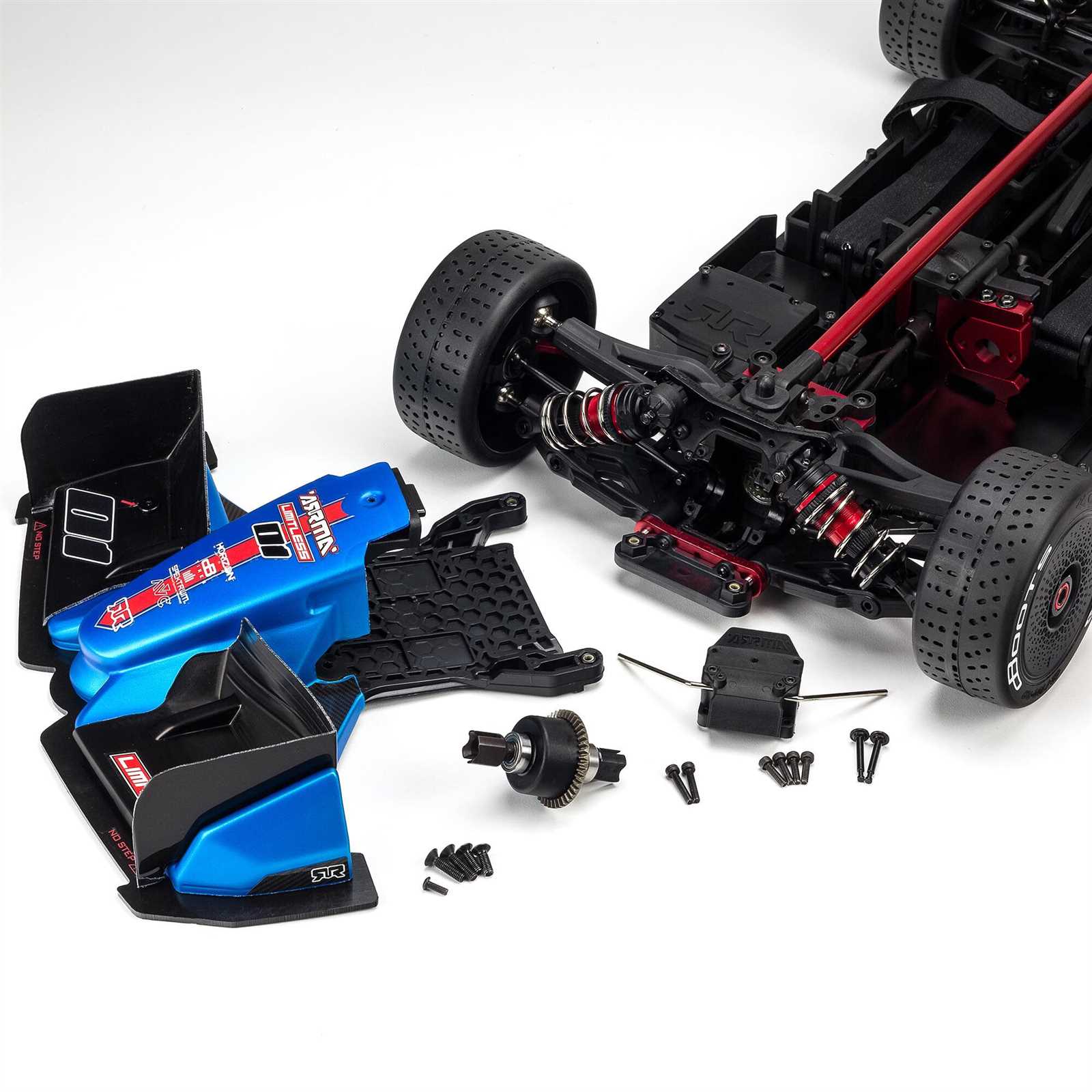 arrma limitless parts diagram