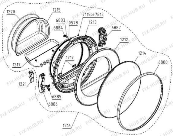 asko parts diagram