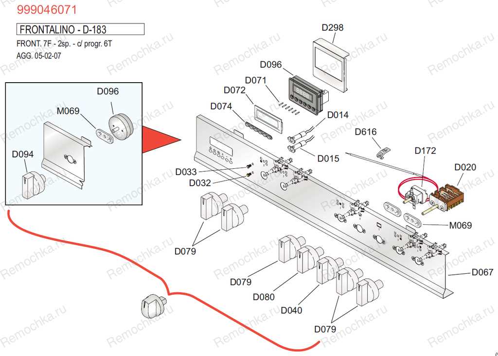 asko parts diagram