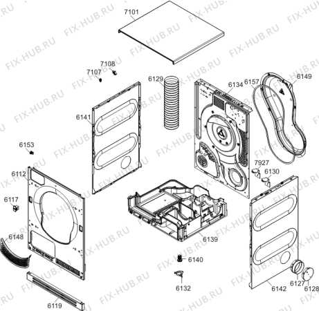 asko parts diagram