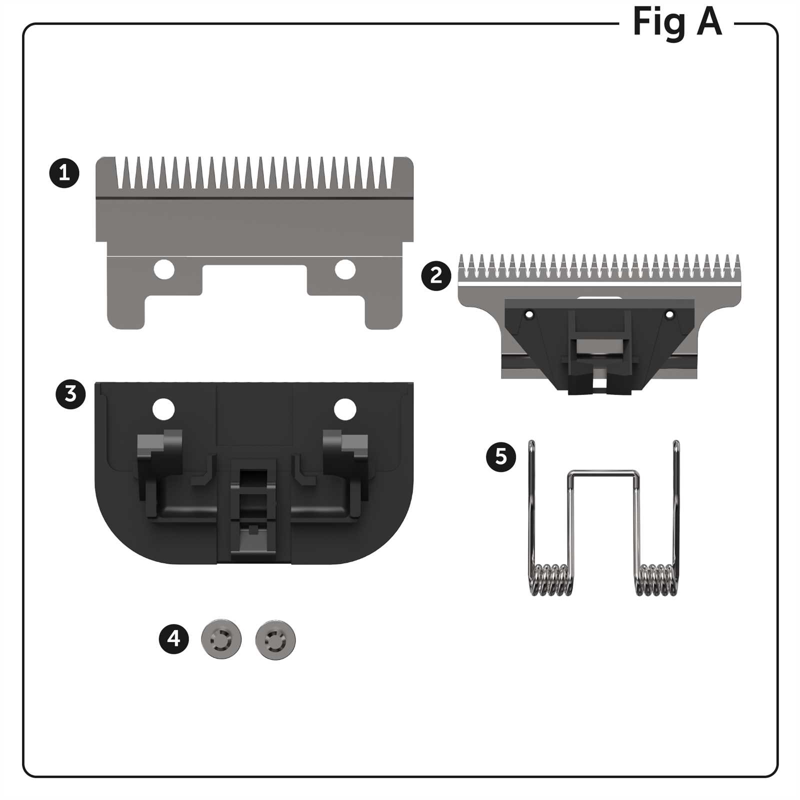 assembly wahl clipper parts diagram