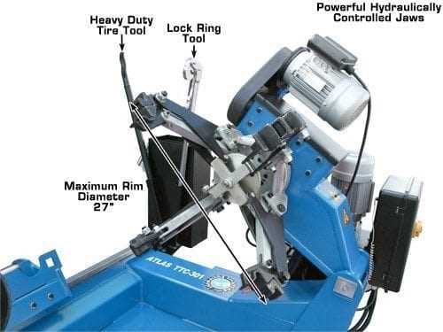 atlas tire changer parts diagram