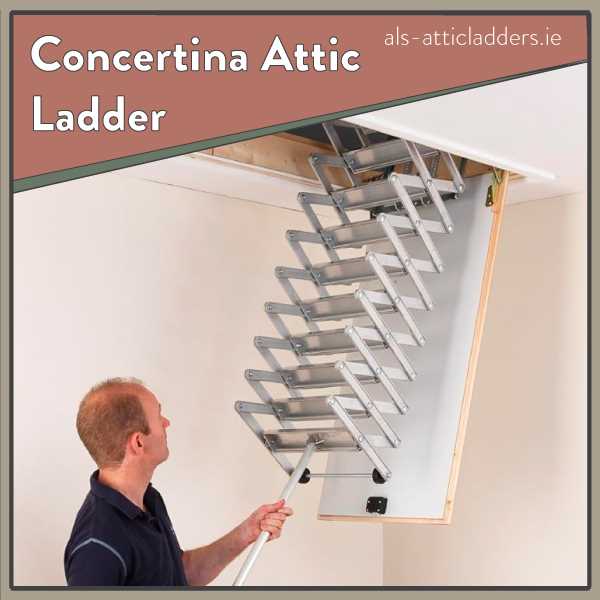 attic ladder parts diagram