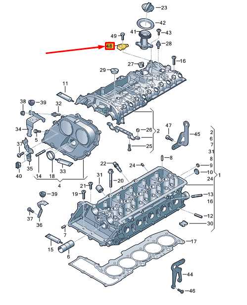 audi a3 engine parts diagram